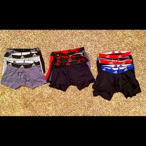 Adidas Trunks and Boxer Briefs 15 pair - Medium